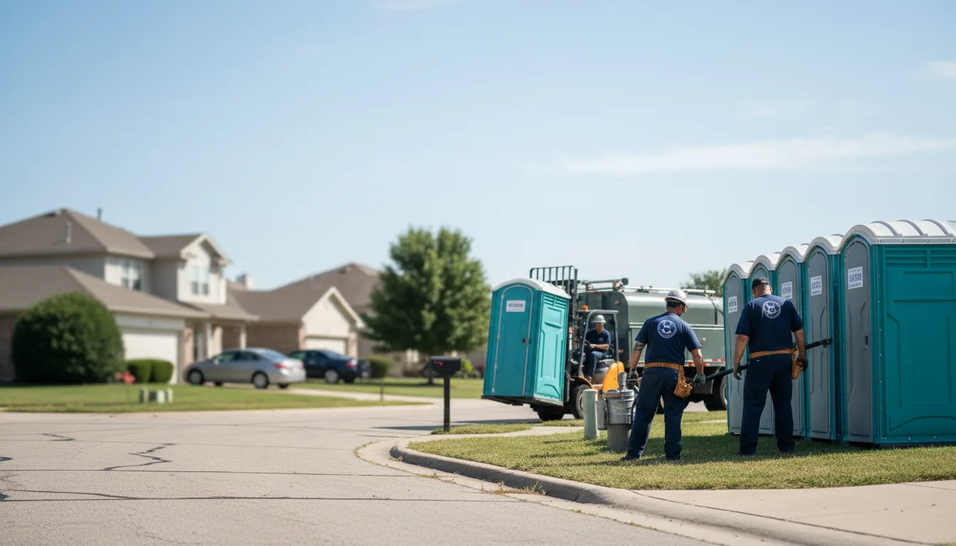 Porta Potty Rental in Mason, IL near me